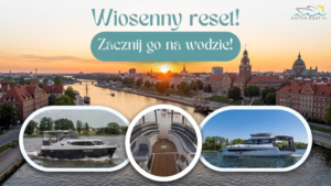 Z zimy prosto na pokład. Zmień perspektywę tej wiosny z Motor-Boat Szczecin